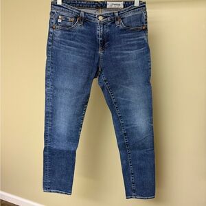 AG Adriano Goldschmied Jeans Size 28R Dark Wash Stretch Denim